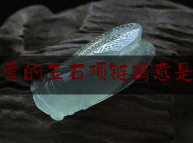 表达爱的玉石项链寓意是什么,三个圆环项链