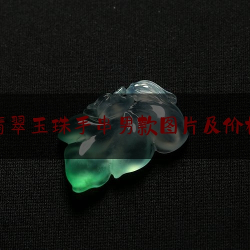 翡翠玉珠手串男款图片及价格,翡翠佛珠手串多少钱一个