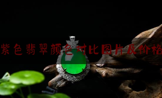 紫色翡翠颜色对比图片及价格,紫色翡翠值多少钱