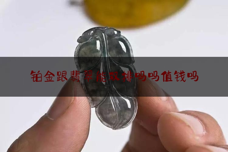 铂金跟翡翠能双排吗吗值钱吗,流光翡翠上面是什么